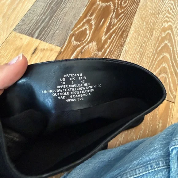 Ralph Lauren black suede Artizan Suede Tall Boot nwt - Picture 4 of 10